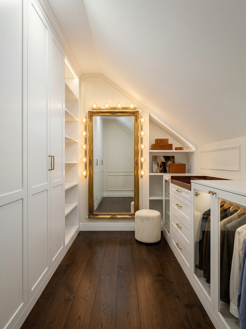 Дизайн интерьера в стиле Классика — Спальня от нейросети RoomGPT