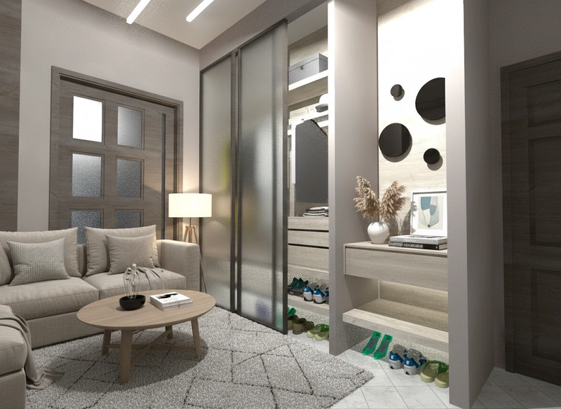 Дизайн интерьера в стиле Сканди — Гостиная от нейросети RoomGPT