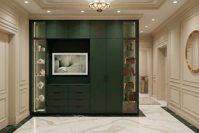 Дизайн интерьера в стиле Классика — Прихожая от нейросети RoomGPT