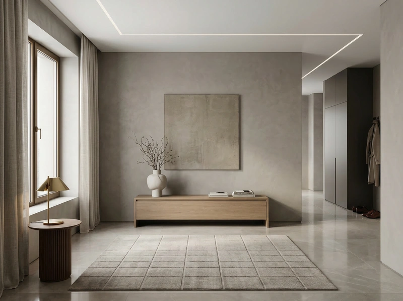 Дизайн интерьера в стиле Минимализм — Прихожая от нейросети RoomGPT