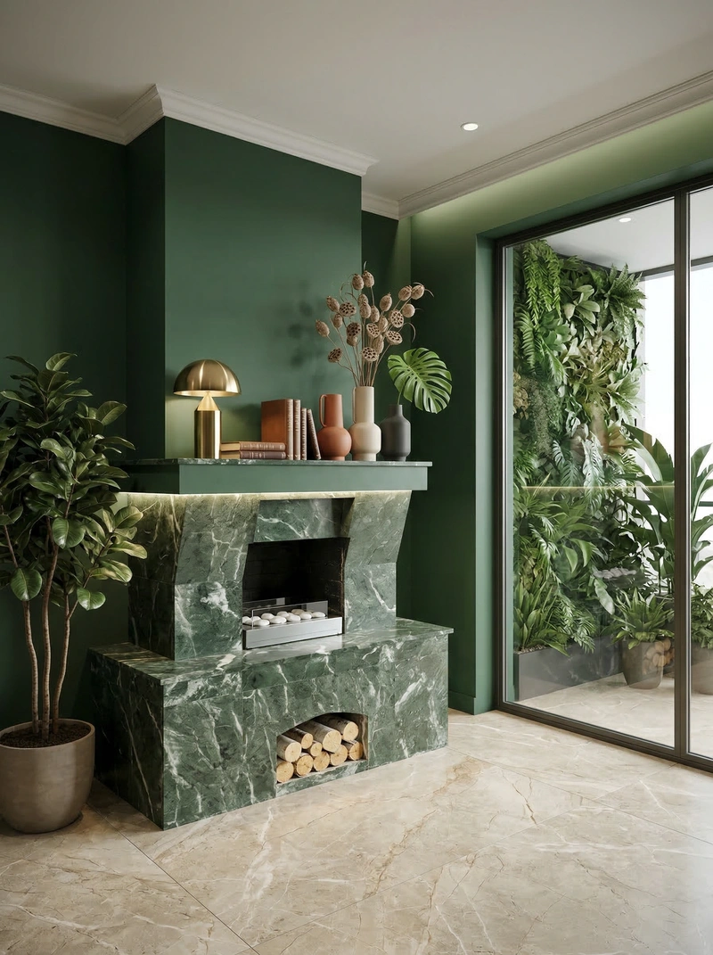 Дизайн гостиной в стиле Контемпорари — фото интерьера от нейросети RoomGPT