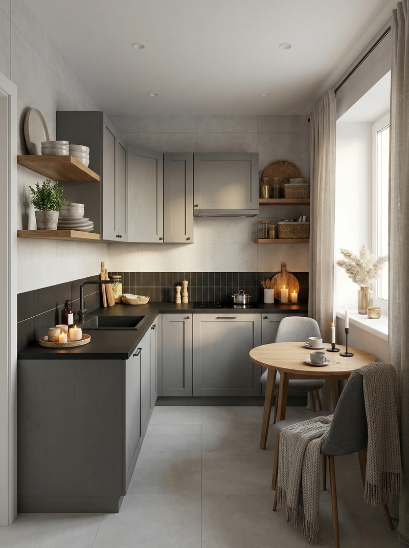 Дизайн интерьера в стиле Хюгге — Гостиная от нейросети RoomGPT