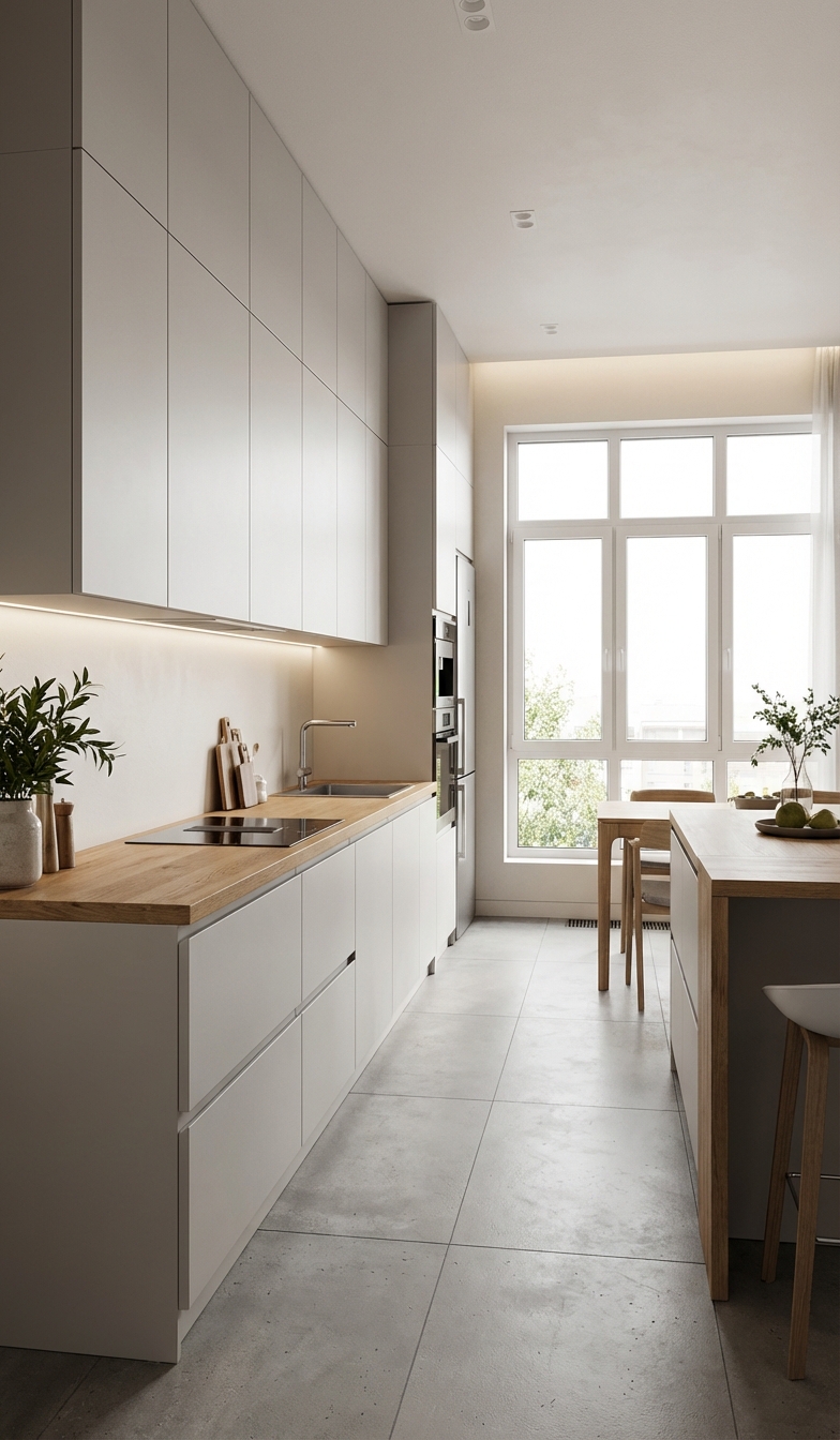 Дизайн кухни в стиле Минимализм — фото интерьера от нейросети RoomGPT