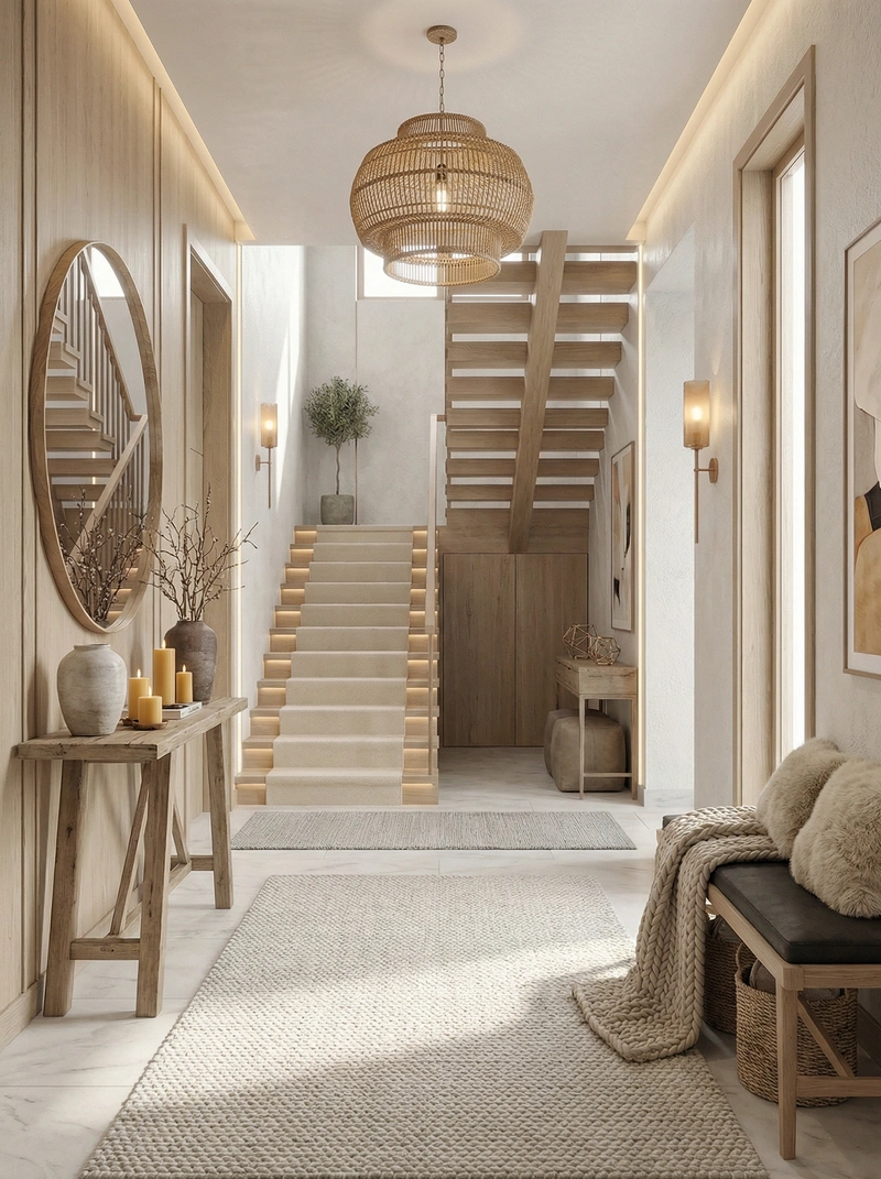 Дизайн интерьера в стиле Хюгге — Гостиная от нейросети RoomGPT