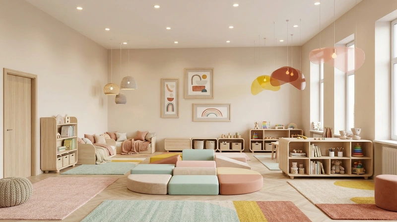 Дизайн интерьера в стиле Хюгге — Спальня от нейросети RoomGPT