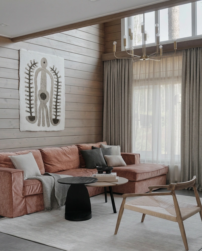 Дизайн гостиной в стиле Без стиля — фото интерьера от нейросети RoomGPT