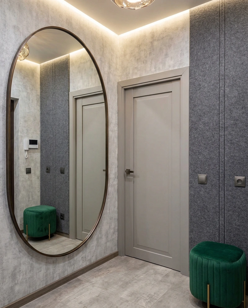 Дизайн интерьера в стиле Эклектика — Прихожая от нейросети RoomGPT