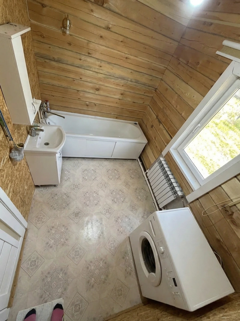 Дизайн ванной в стиле Без стиля — фото интерьера от нейросети RoomGPT