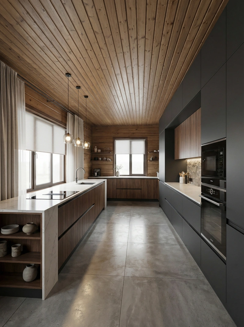 Дизайн гостиной в стиле Контемпорари — фото интерьера от нейросети RoomGPT