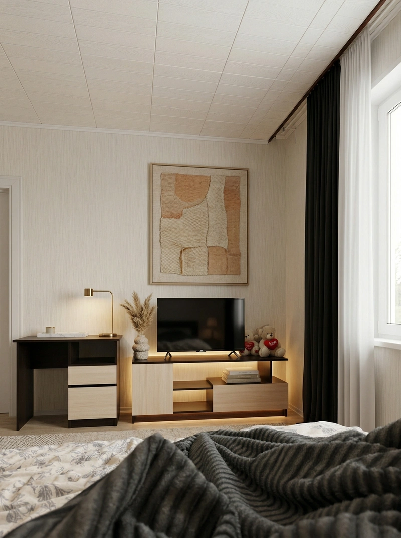 Дизайн гостиной в стиле Минимализм — фото интерьера от нейросети RoomGPT