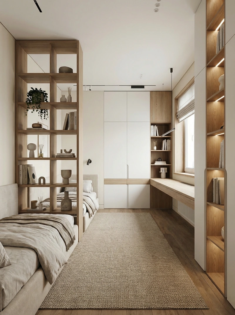 Дизайн интерьера в стиле Минимализм — Детская от нейросети RoomGPT