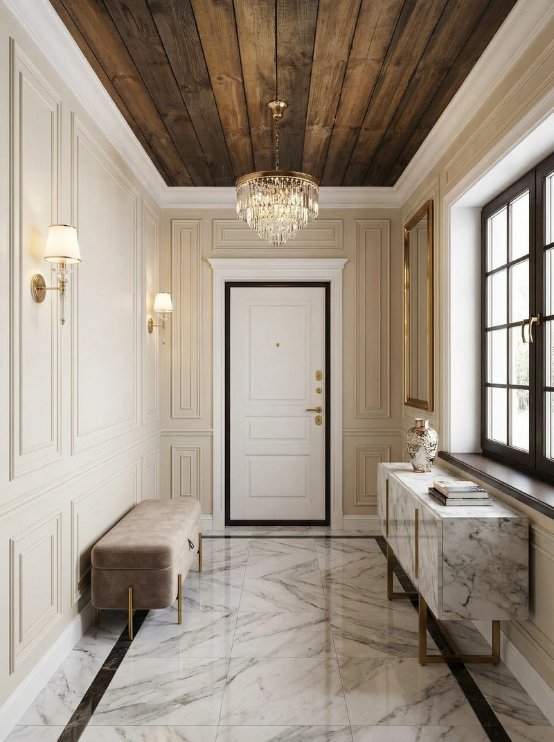 Дизайн интерьера в стиле Классика — Прихожая от нейросети RoomGPT