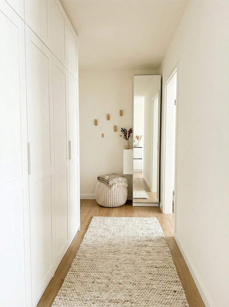 Дизайн интерьера в стиле Хюгге — Прихожая от нейросети RoomGPT