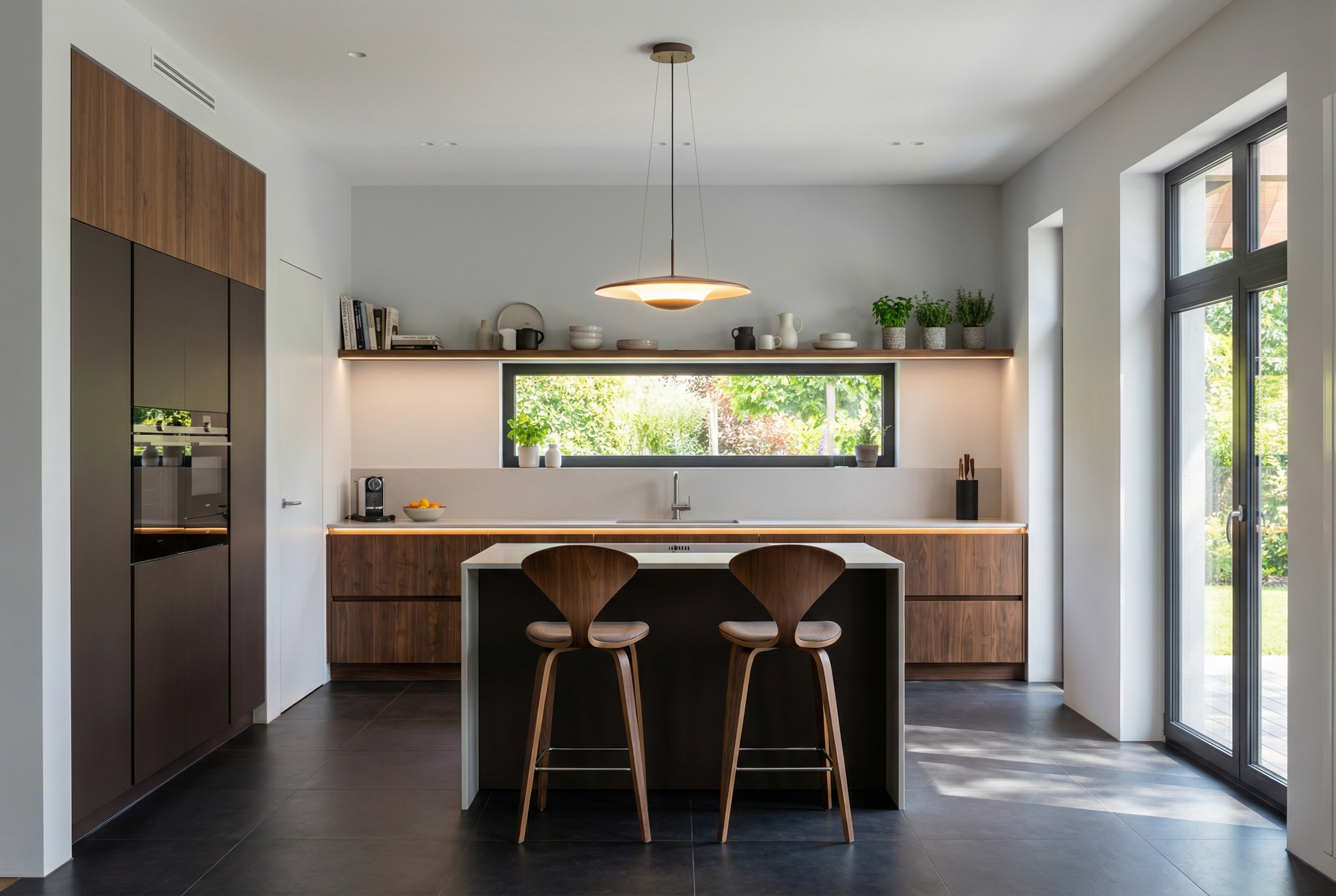 Дизайн кухни в стиле Минимализм — фото интерьера от нейросети RoomGPT