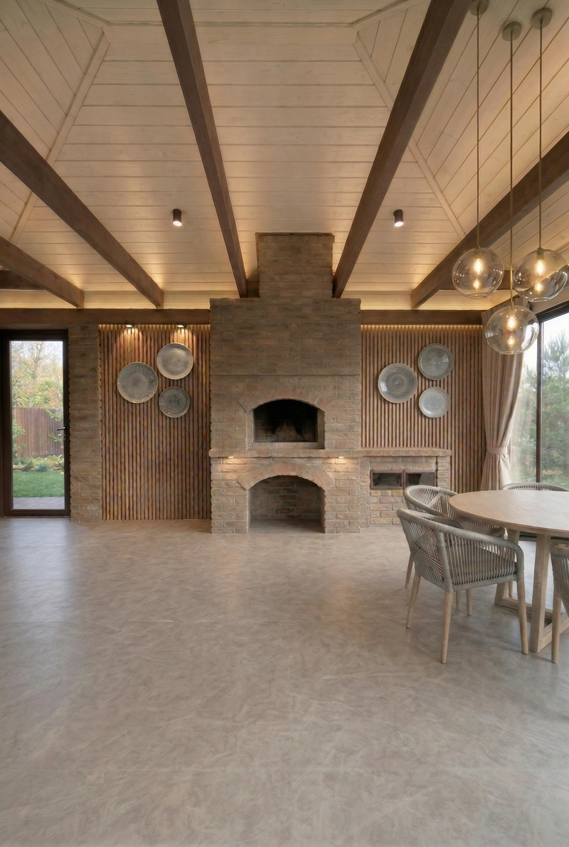 Дизайн гостиной в стиле Без стиля — фото интерьера от нейросети RoomGPT