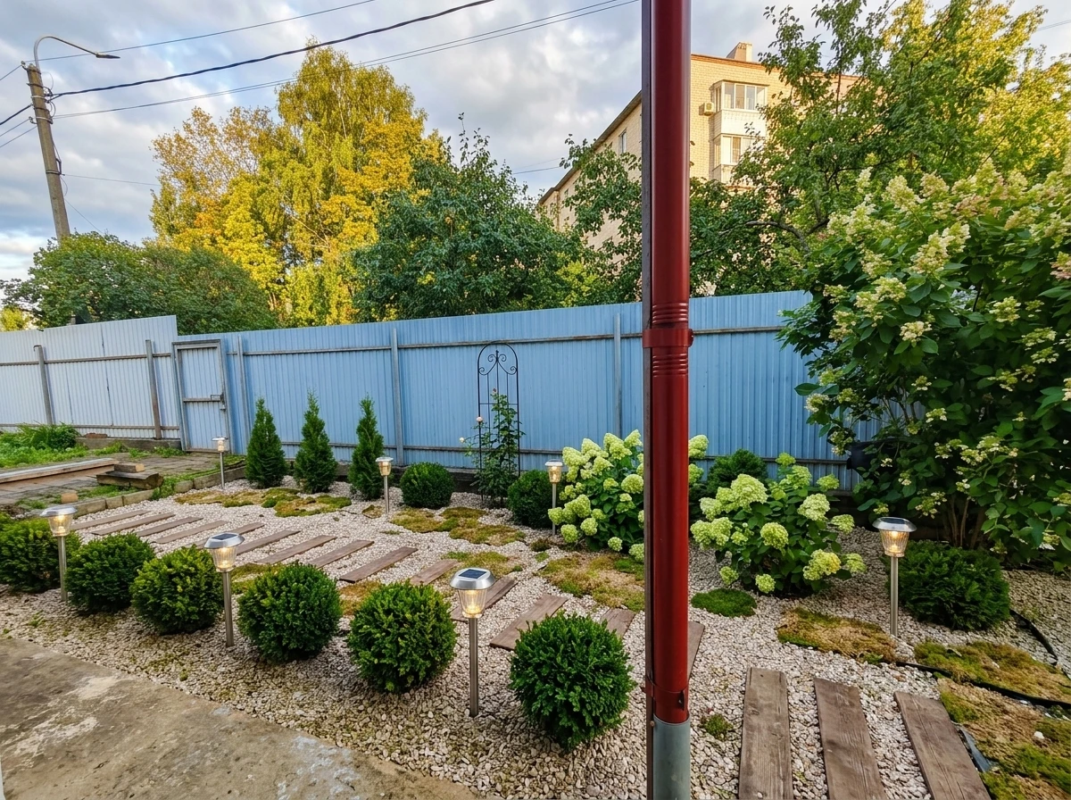 Дизайн участка в стиле Прованс — фото участка от нейросети RoomGPT