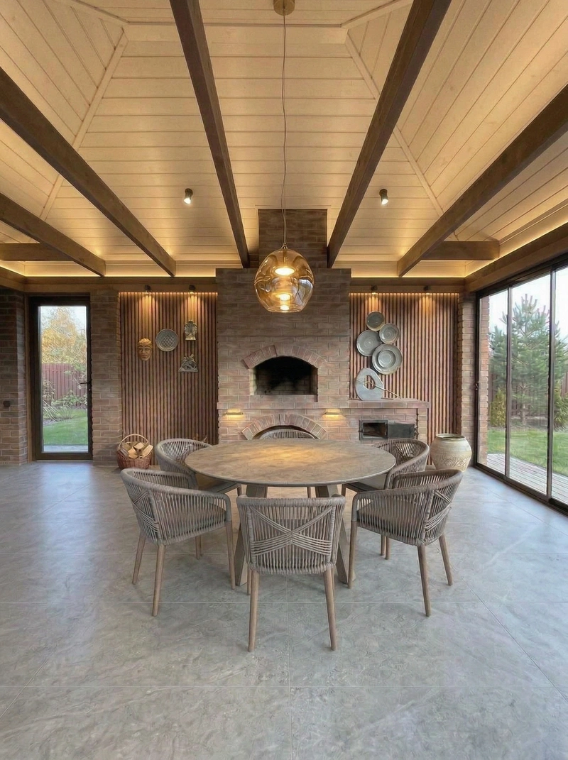 Дизайн гостиной в стиле Без стиля — фото интерьера от нейросети RoomGPT