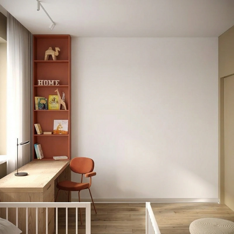 Дизайн детской в стиле Без стиля — фото интерьера от нейросети RoomGPT