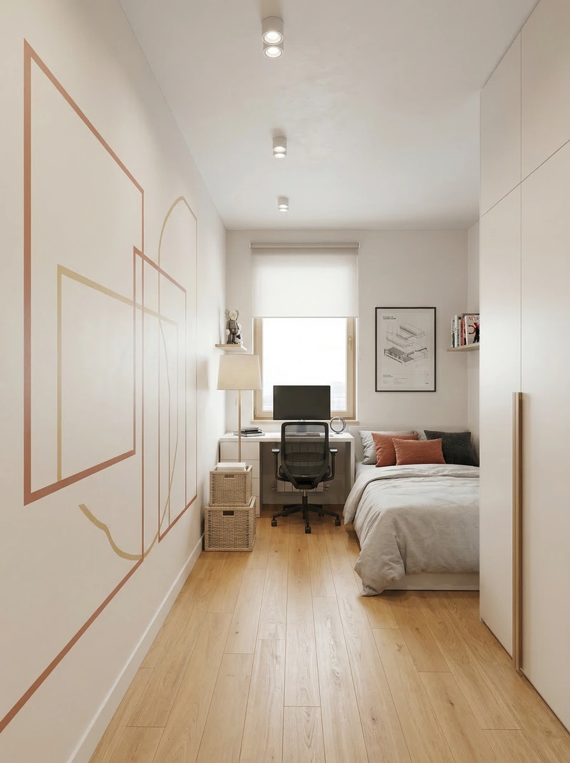 Дизайн интерьера в стиле Минимализм — Детская от нейросети RoomGPT