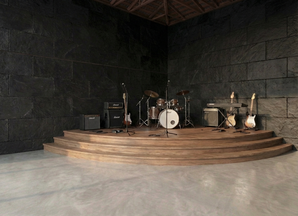 Дизайн гостиной в стиле Japandi — фото интерьера от нейросети RoomGPT