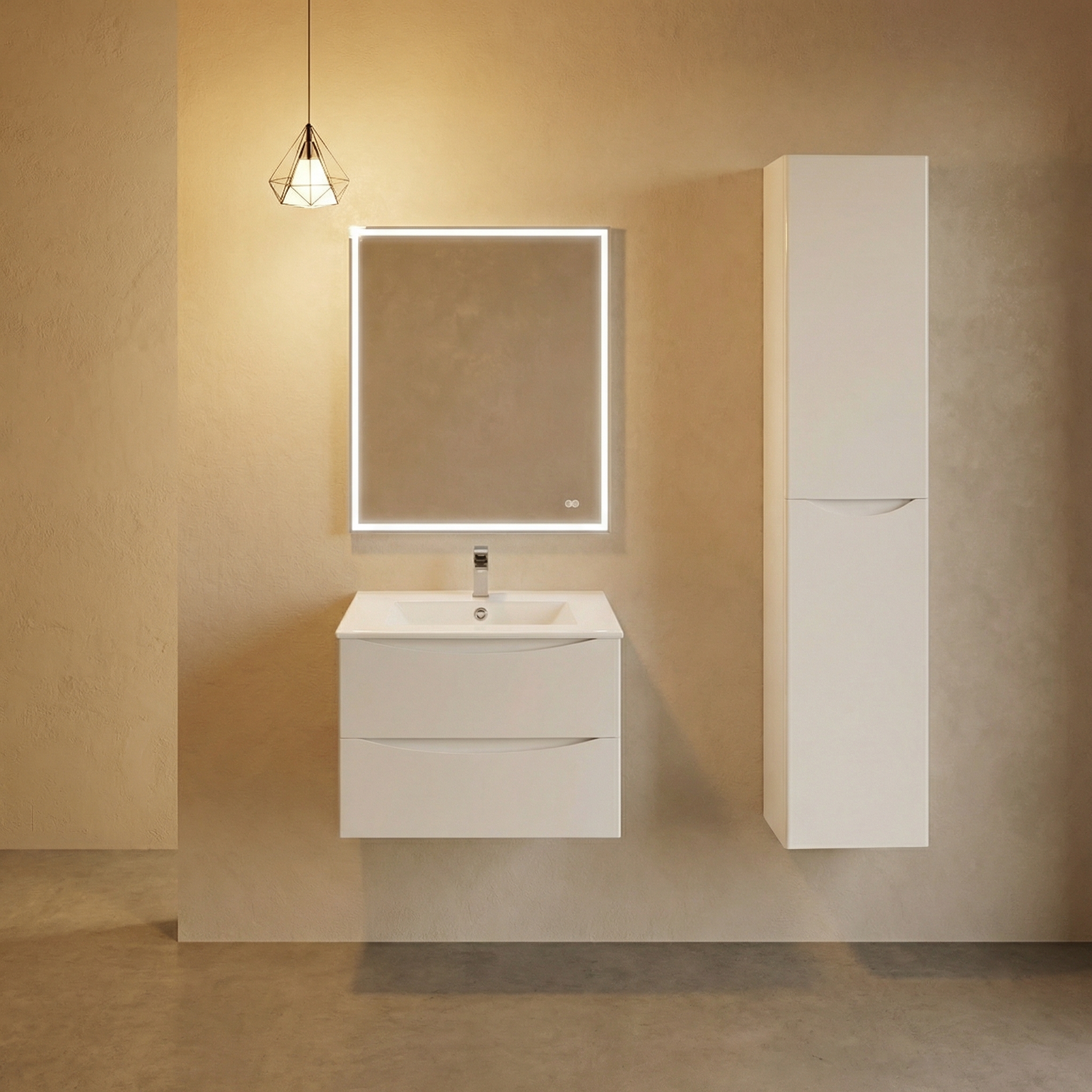 Дизайн ванной в стиле Минимализм — фото интерьера от нейросети RoomGPT