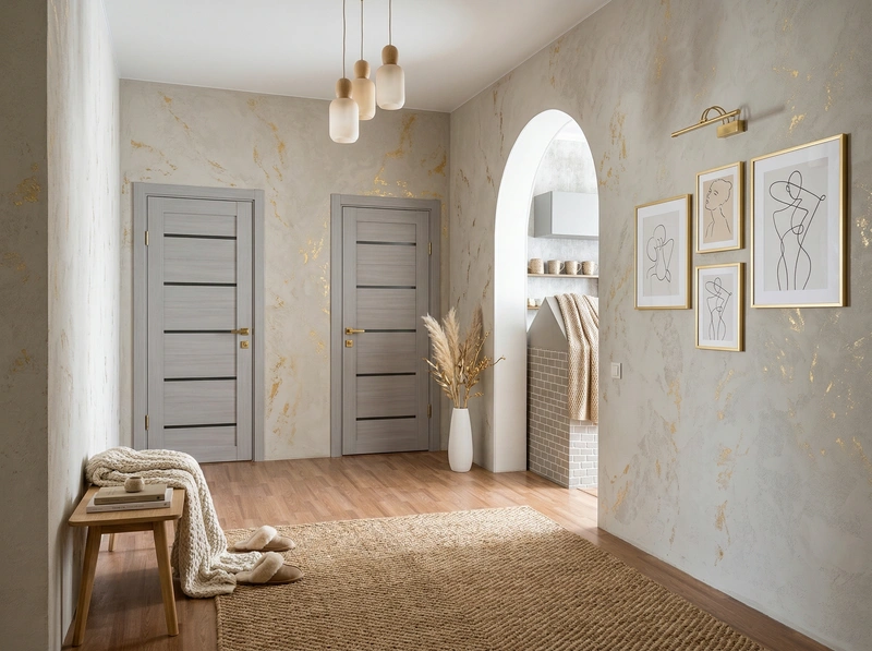 Дизайн интерьера в стиле Хюгге — Прихожая от нейросети RoomGPT