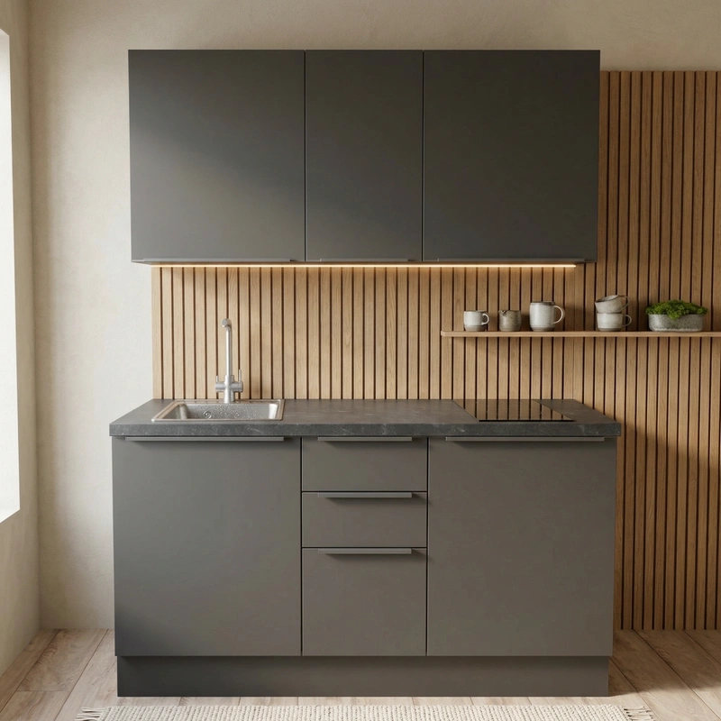 Дизайн интерьера в стиле Хюгге — Кухня от нейросети RoomGPT