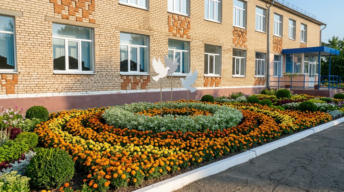 Дизайн участка в стиле Классика — фото участка от нейросети RoomGPT
