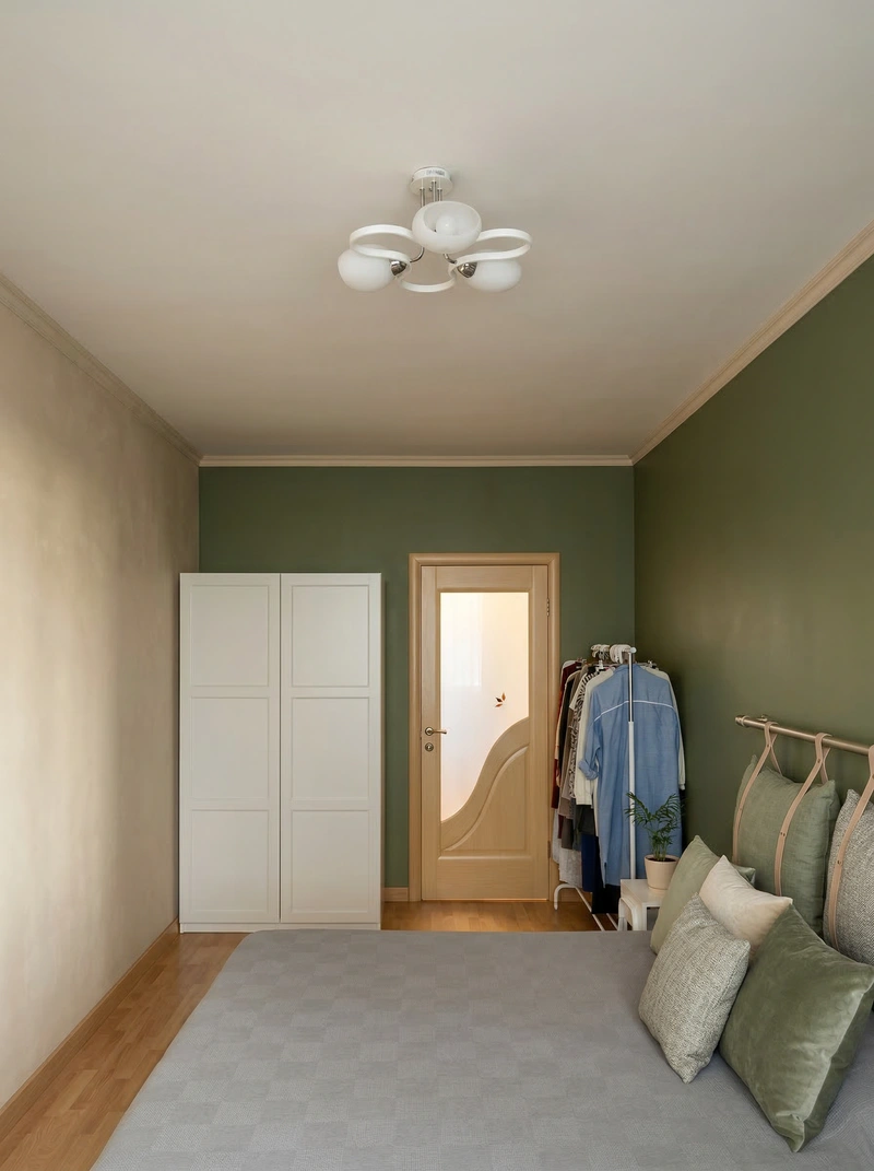 Дизайн интерьера в стиле Минимализм — Спальня от нейросети RoomGPT