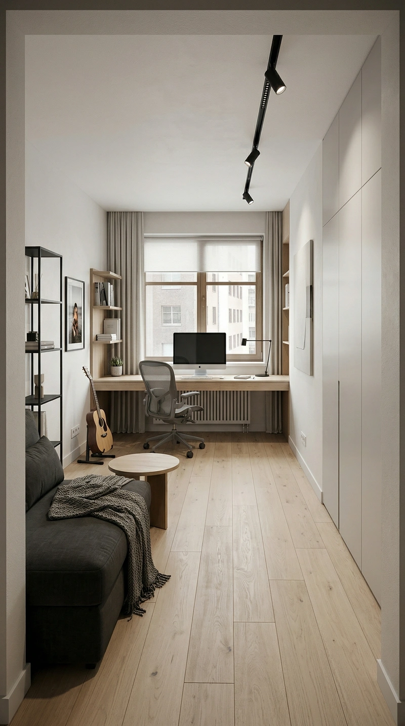 Дизайн детской в стиле Минимализм — фото интерьера от нейросети RoomGPT