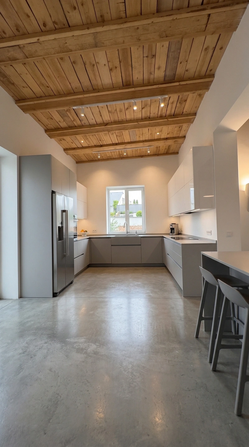 Дизайн кухни в стиле Минимализм — фото интерьера от нейросети RoomGPT