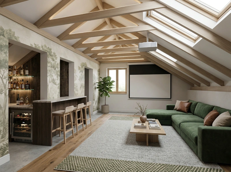 Дизайн гостиной в стиле Сканди — фото интерьера от нейросети RoomGPT