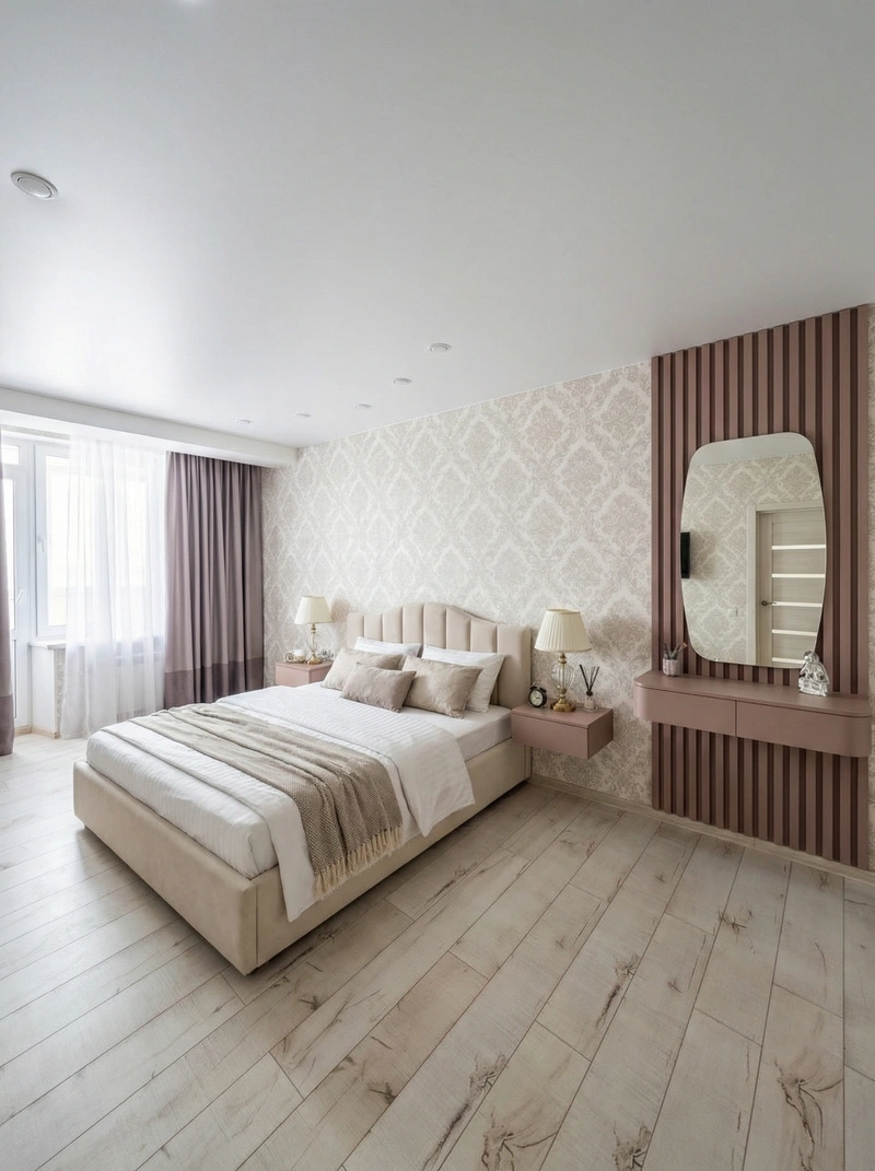 Дизайн интерьера в стиле Классика — Гостиная от нейросети RoomGPT