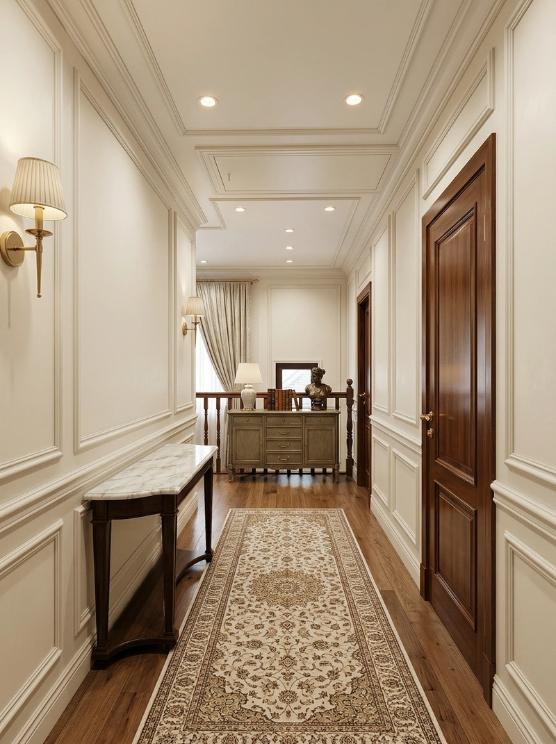 Дизайн интерьера в стиле Классика — Прихожая от нейросети RoomGPT