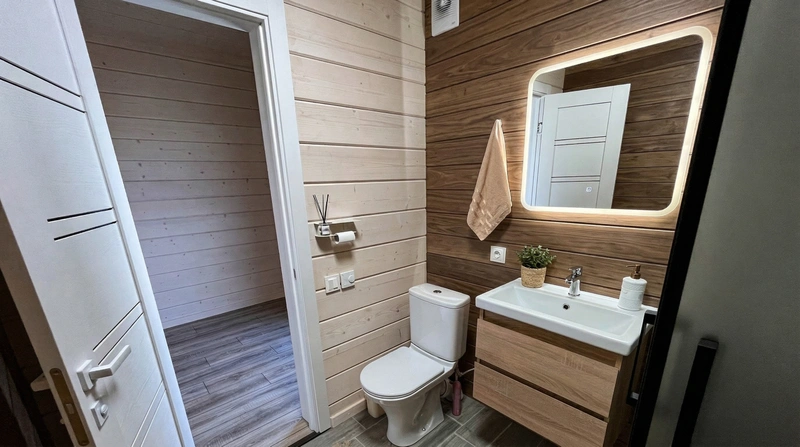 Дизайн ванной в стиле Без стиля — фото интерьера от нейросети RoomGPT