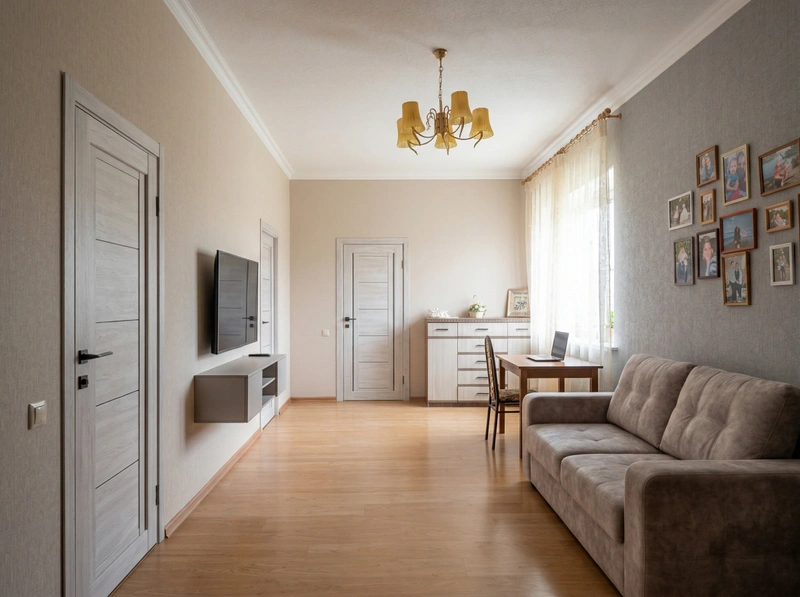 Дизайн гостиной в стиле Без стиля — фото интерьера от нейросети RoomGPT