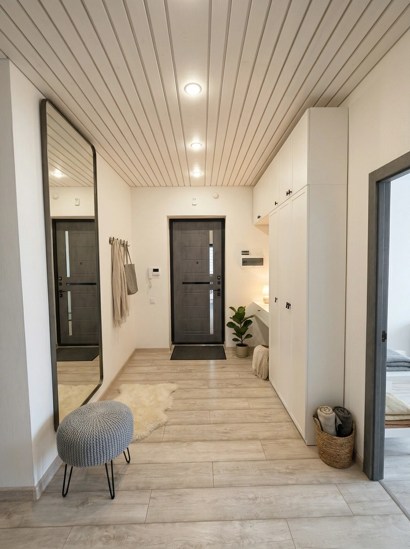 Дизайн интерьера в стиле Хюгге — Гостиная от нейросети RoomGPT