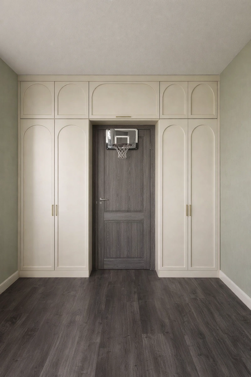 Дизайн детской в стиле Эклектика — фото интерьера от нейросети RoomGPT