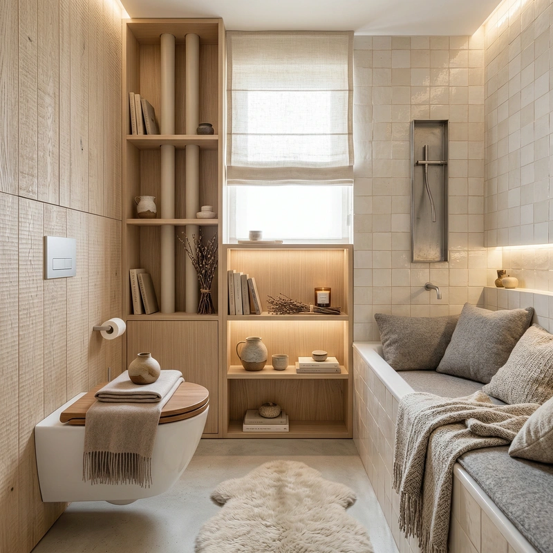 Дизайн интерьера в стиле Хюгге — Гостиная от нейросети RoomGPT