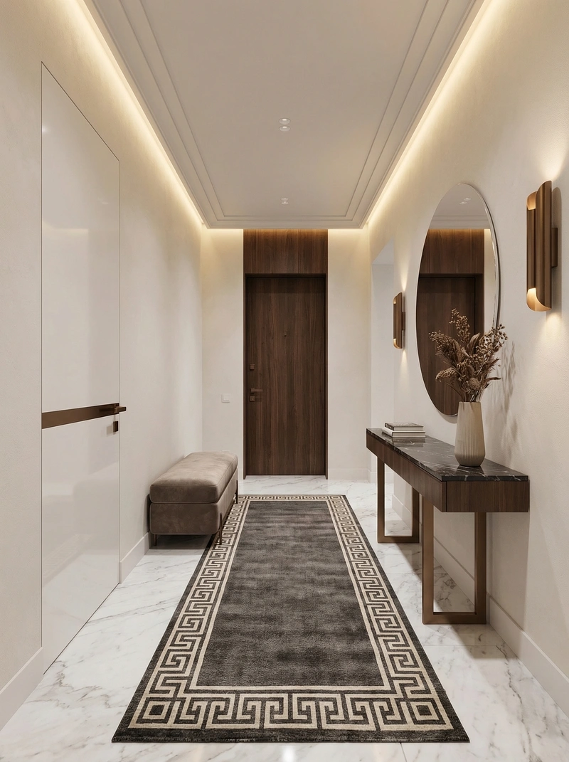 Дизайн интерьера в стиле Минимализм — Прихожая от нейросети RoomGPT