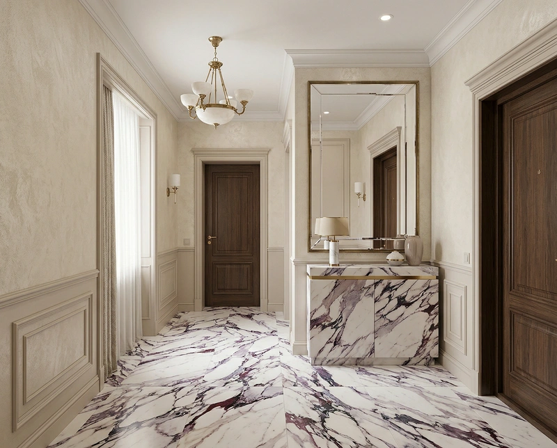 Дизайн интерьера в стиле Классика — Прихожая от нейросети RoomGPT