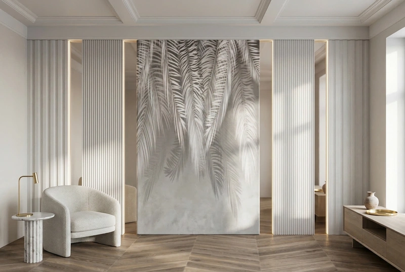 Дизайн интерьера в стиле Минимализм — Гостиная от нейросети RoomGPT