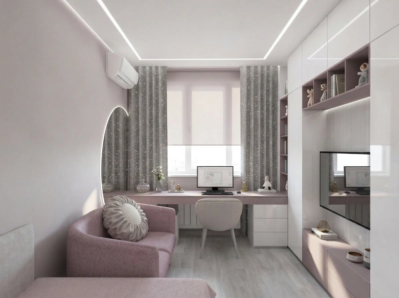 Дизайн детской в стиле Без стиля — фото интерьера от нейросети RoomGPT