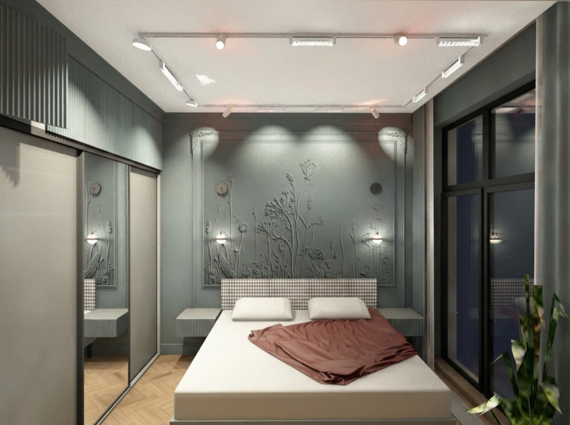 Дизайн интерьера в стиле Неоклассика — Спальня от нейросети RoomGPT