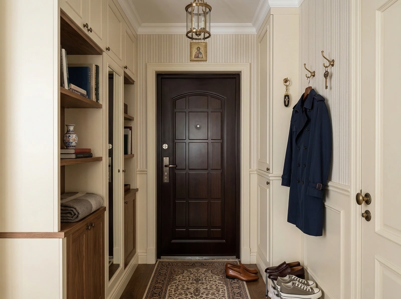 Дизайн интерьера в стиле Классика — Гостиная от нейросети RoomGPT