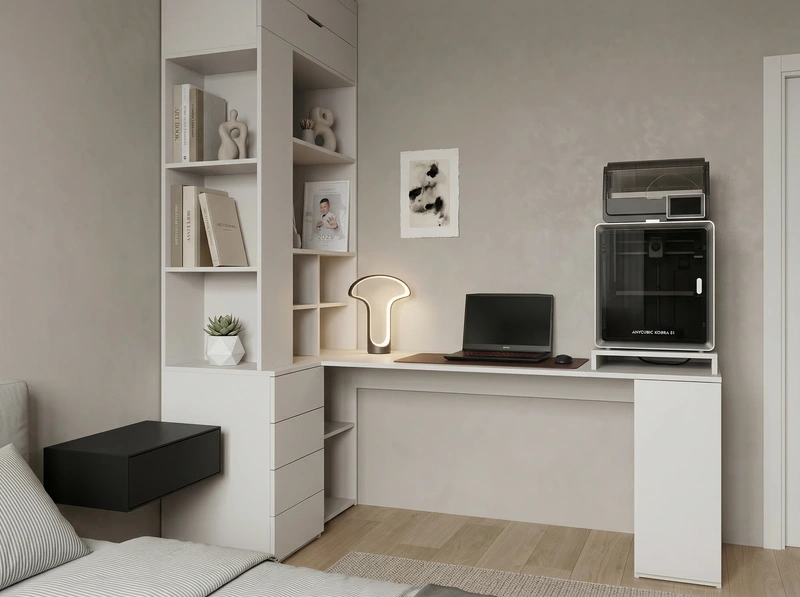 Дизайн детской в стиле Минимализм — фото интерьера от нейросети RoomGPT