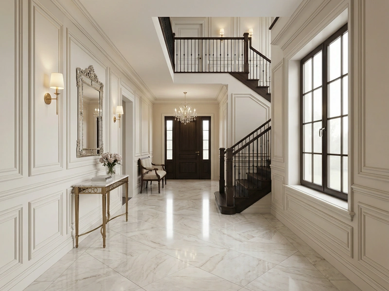 Дизайн интерьера в стиле Классика — Прихожая от нейросети RoomGPT