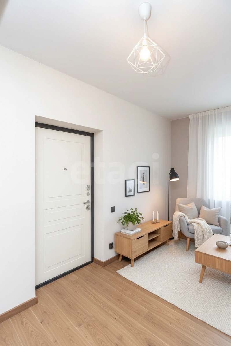 Дизайн интерьера в стиле Хюгге — Гостиная от нейросети RoomGPT