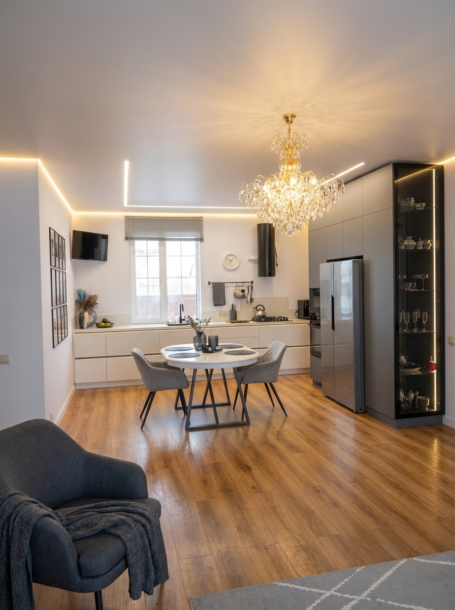 Дизайн спальни в стиле Минимализм — фото интерьера от нейросети RoomGPT