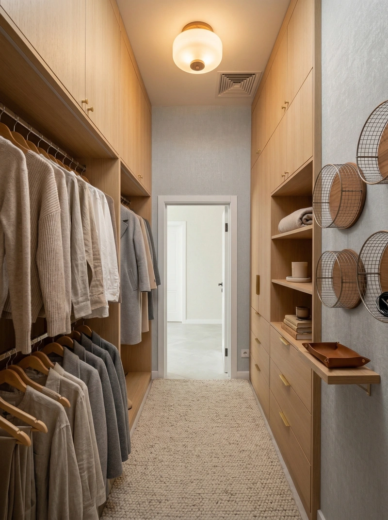 Дизайн спальни в стиле Хюгге — фото интерьера от нейросети RoomGPT